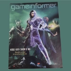 Gameinformer " Middle-Earth: Shadow of War" October 2017 # 294 Magazine